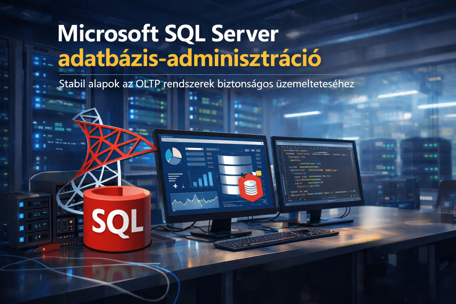 Microsoft SQL Server adatbázis-adminisztráció és OLTP üzemeltetés vállalati környezetben