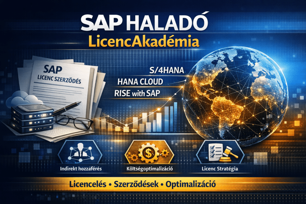 SAP Haladó LicencAkadémia – SAP licencelés és szerződésoptimalizáció