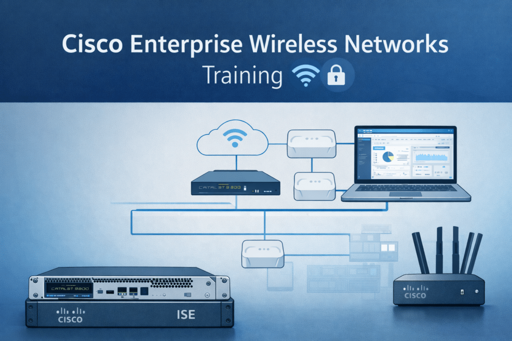 Cisco vállalati vezeték nélküli hálózati infrastruktúra vezérlőkkel és monitorozási megoldásokkal