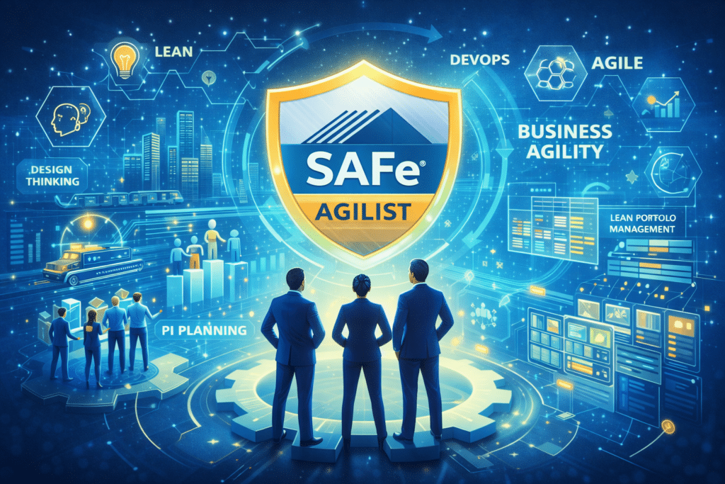 SAFe Agilist Lean-agilis vezetés nagyvállalati környezetben