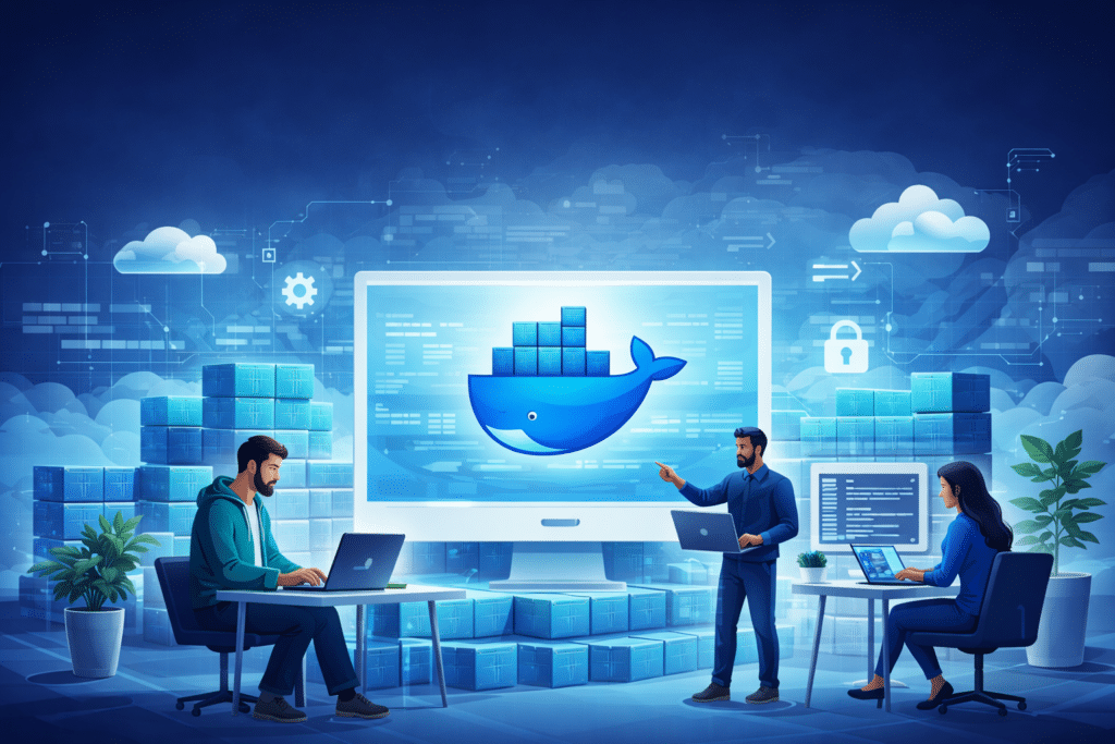 Docker konténerizáció DevOps környezetben