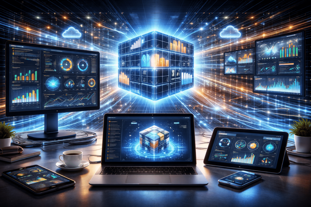 SQL Server Analysis Services futurisztikus vizualizáció