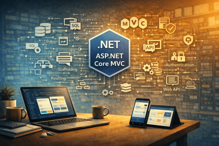 ASP.NET Core MVC webalkalmazás fejlesztés képzés