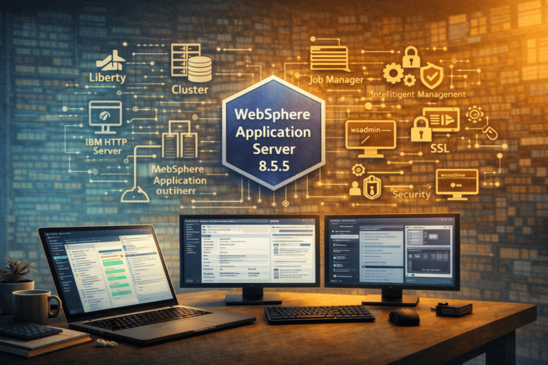 WebSphere Application Server 8.5.5 adminisztráció képzés vállalati környezethez