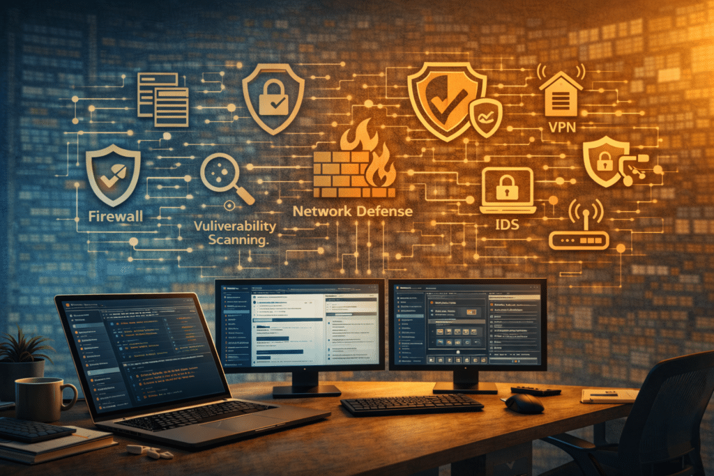 Hálózatbiztonság és network defense képzés