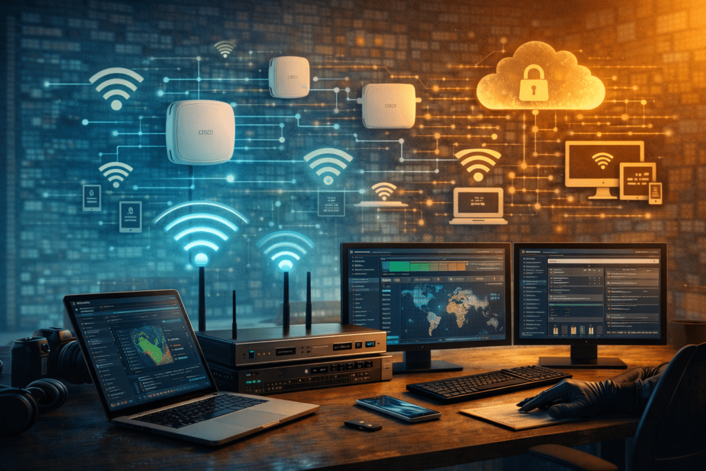 Cisco vezeték nélküli hálózat és WLAN infrastruktúra