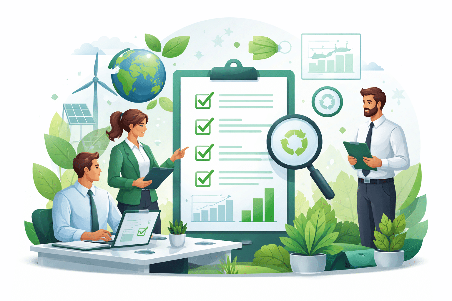 ISO 14001 belső auditor képzés környezetirányítási rendszer auditálásához és környezeti megfelelőség ellenőrzéséhez