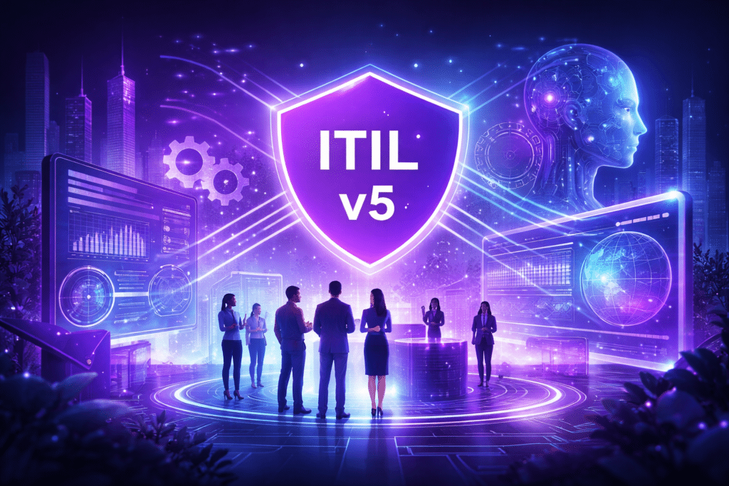 ITIL® v5 képzés digitális termék- és szolgáltatásmenedzsmenthez